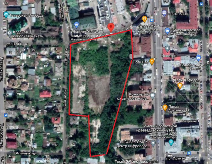 Участок 1,88 га (ИЖС)