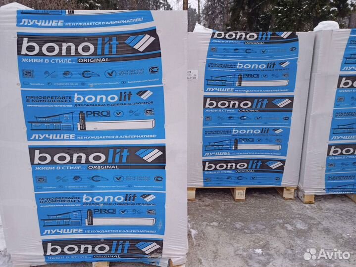 Газосиликатные блоки Бонолит