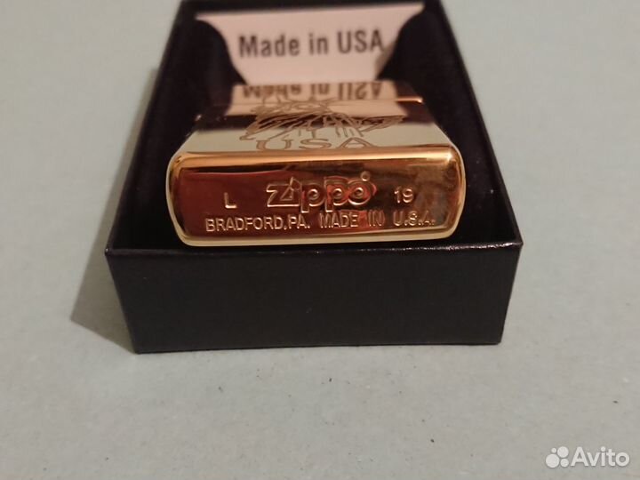 Zippo Statue of Liberty USA 254B Brass