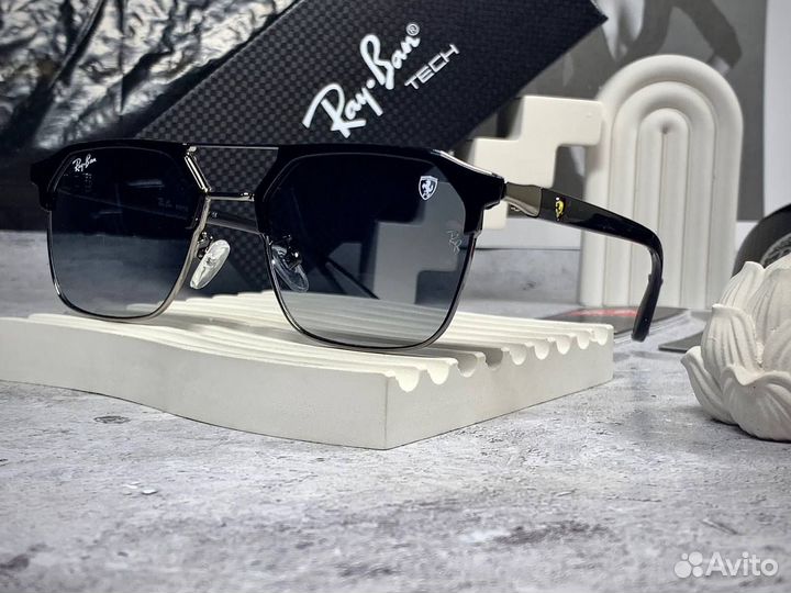 Очки Ray Ban Clubmaster черные