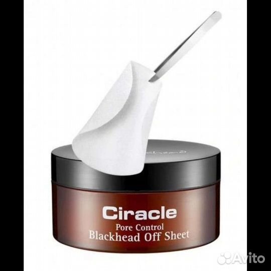 Ciracle салфетки от чёрных точек pore control blac