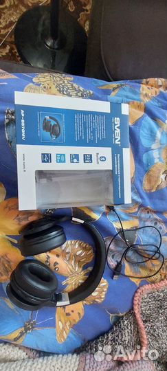 Как новые. Игровые блютуз наушники sven AP-B570MV