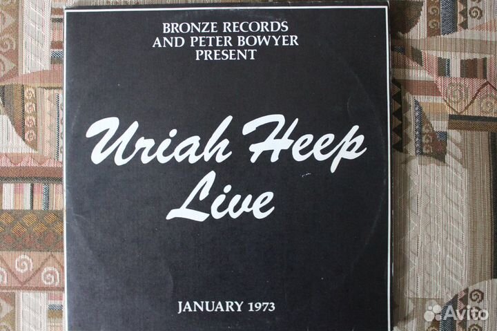 Uriah heep пластинки винил и автограф группы