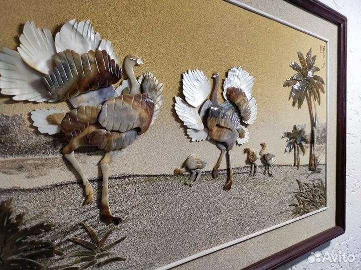 Картина из природных материалов