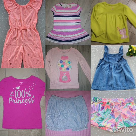 Одежда Картерс и Ошкош для девочки 2-6