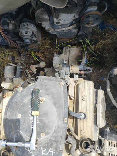 Двигатель с навесным и МКПП AHT 1.0 VW Lupo