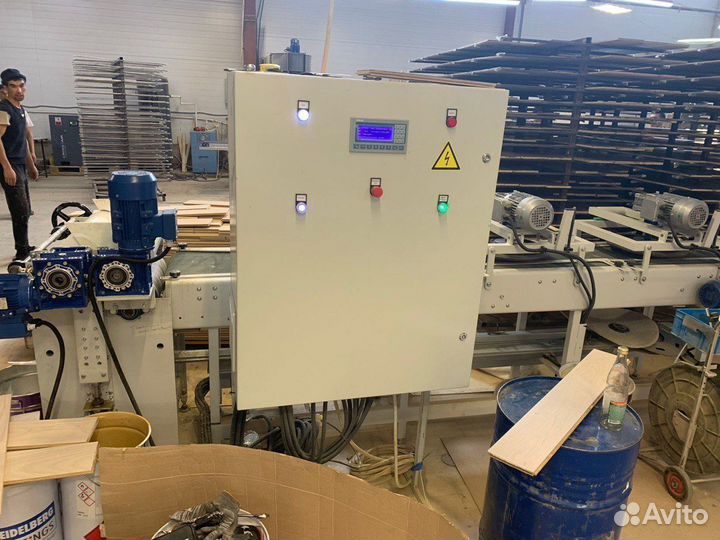 Вальцовый станок 400мм для паркета