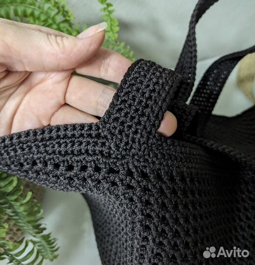 Вязаная сумка для Ксении