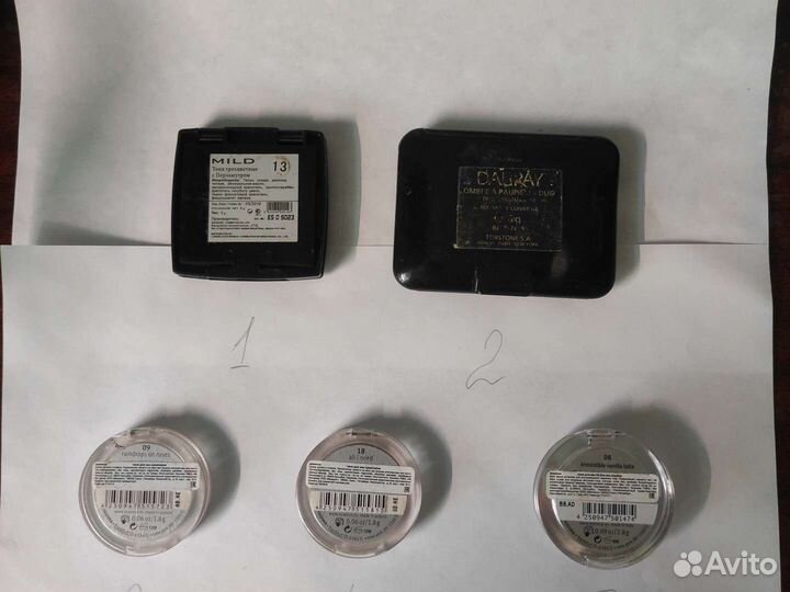 Тени для век