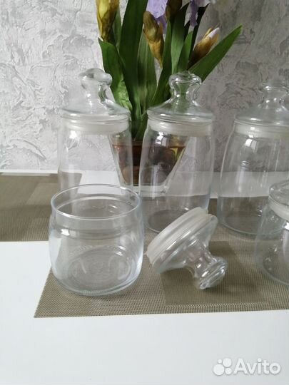 Набор банок для сыпучих продуктов