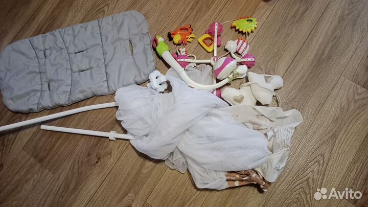 Детский мобиль в кроватку,балдахин,матрасик