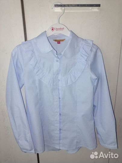 Рубашка школьная для девочки 134