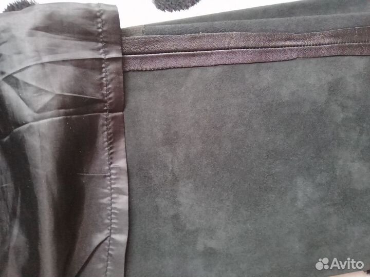 Кожаные брюки женские