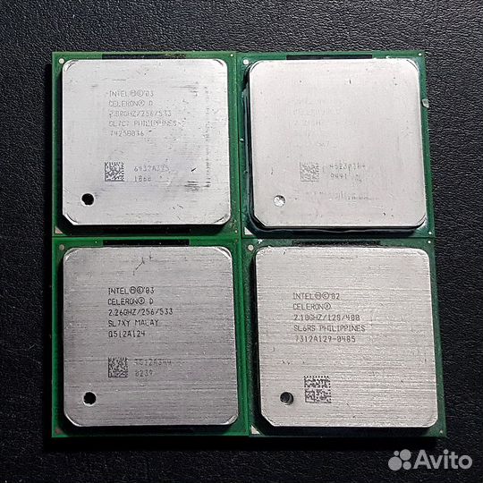 Процессоры Intel для Socket 478 и 775