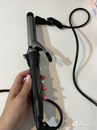 Плойка для волос titanium T PRO dewal 03-25A