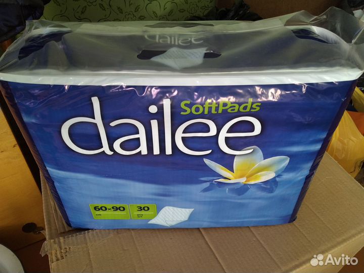 Пеленки впитывающие одноразовые Dailee Soft(60х60)