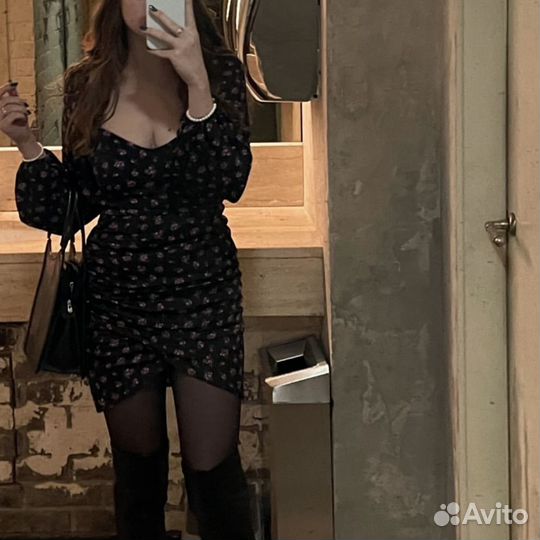 Платье в цветочек