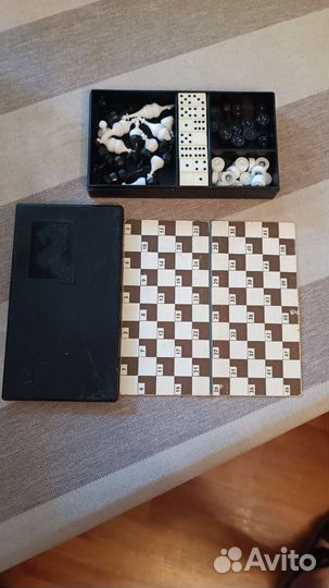 Дорожное домино, шашки, шахматы