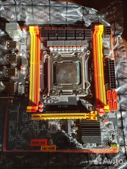 Материнская плата kllisre X79 сокет 2011+E5 2660V2