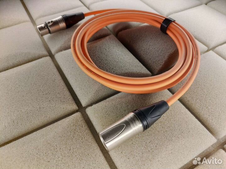 Xlr штекер - Xlr гнездо mogami 2534