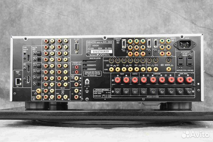 Sony STR-DA5500ES и Denon AVC-3920