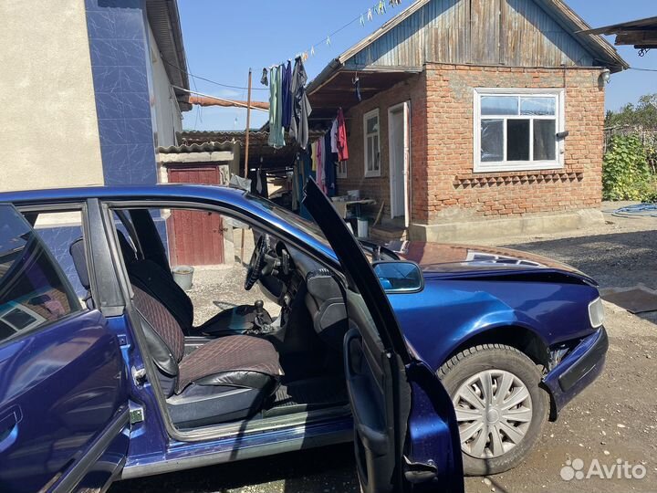 Audi 100 2.3 МТ, 1991, битый, 579 446 км