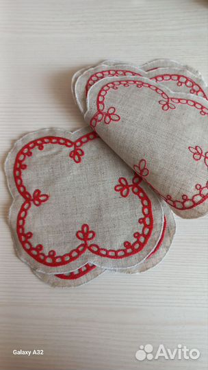 Салфетки сервировочные лен