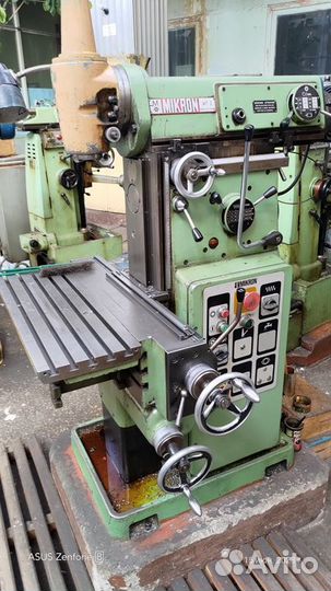 Фрезерные станки mikron WF2 и Schaublin 13