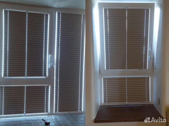 Шторы блэкаут плиссе