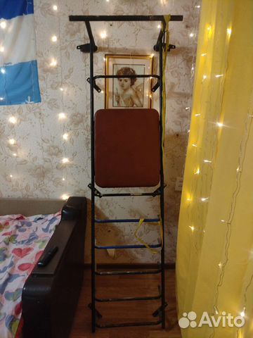 Шведская стенка с турником