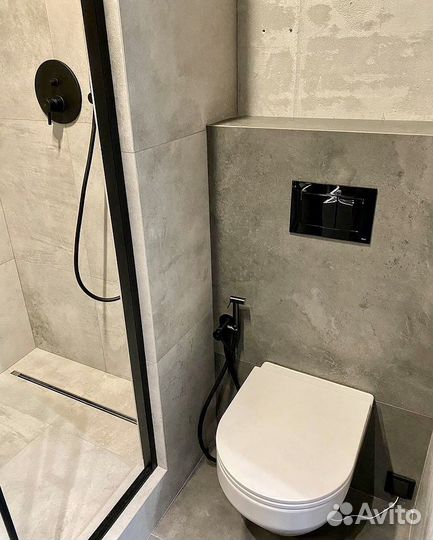 Ремонт ванной комнаты под ключ плиточные работы