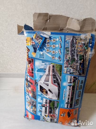 Lego city поезд