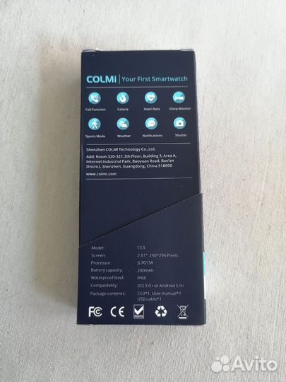 Colmi C63 смарт-часы