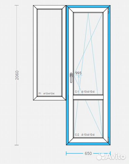 Балконная дверь