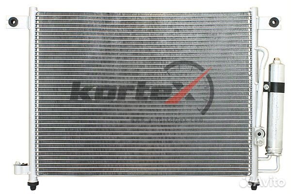 Радиатор кондиционера chevrolet Aveo 05 1.2/1.4