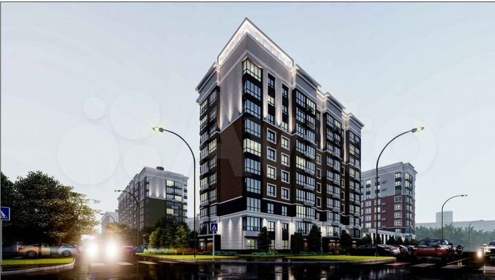 1-к. квартира, 38,1 м², 8/10 эт.