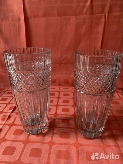 Хрустальная ваза для цветов СССР