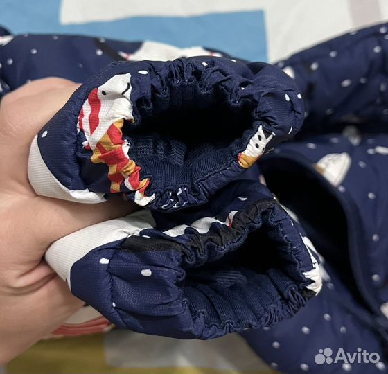 Зимний комбинезон - трансформер crockid 68-74