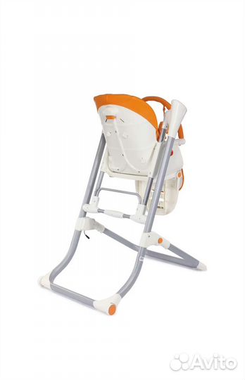 Стульчик-качели Babyton 2в1 Orange с пультом Д/У