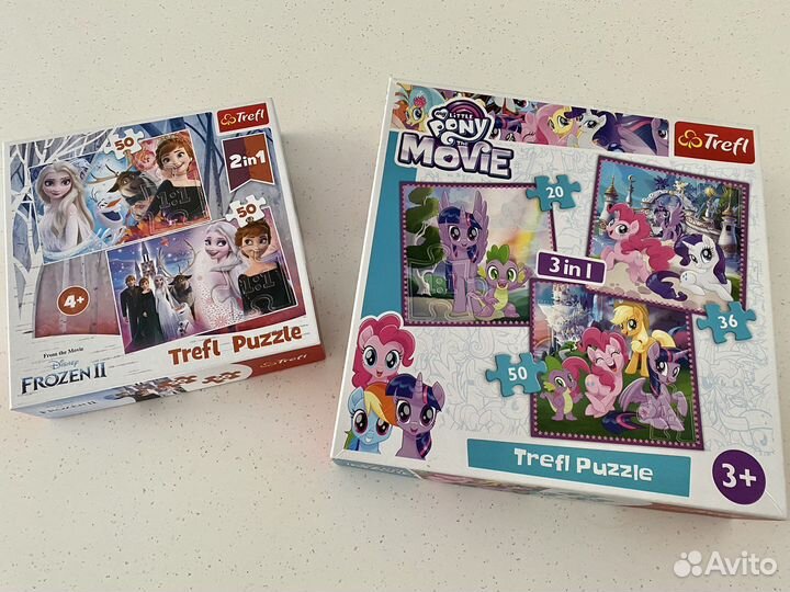 Пазлы trefl детские