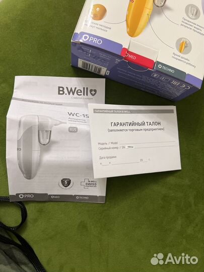 Аспиратор назальный b well wc-150 новый
