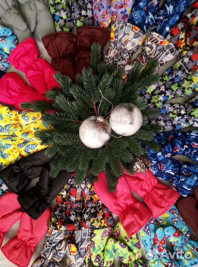 Варежки непромокаемые детские