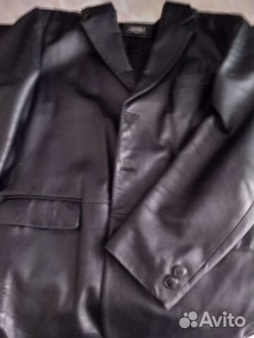 Кожаная куртка мужская