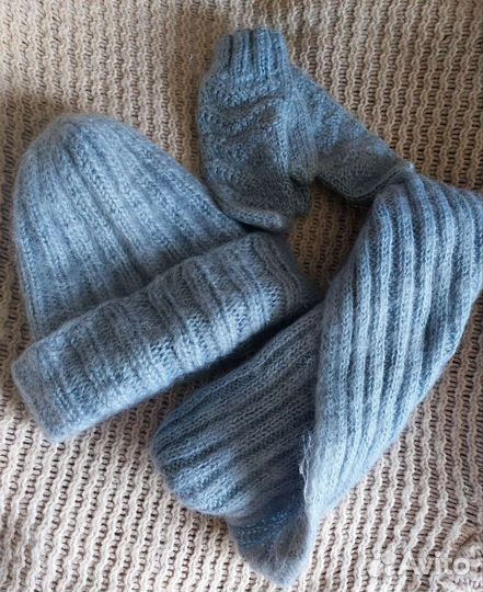 Шапка шарф Варежки