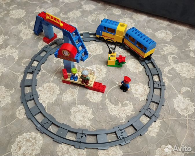 Lego duplo поезд, начальный набор 5608