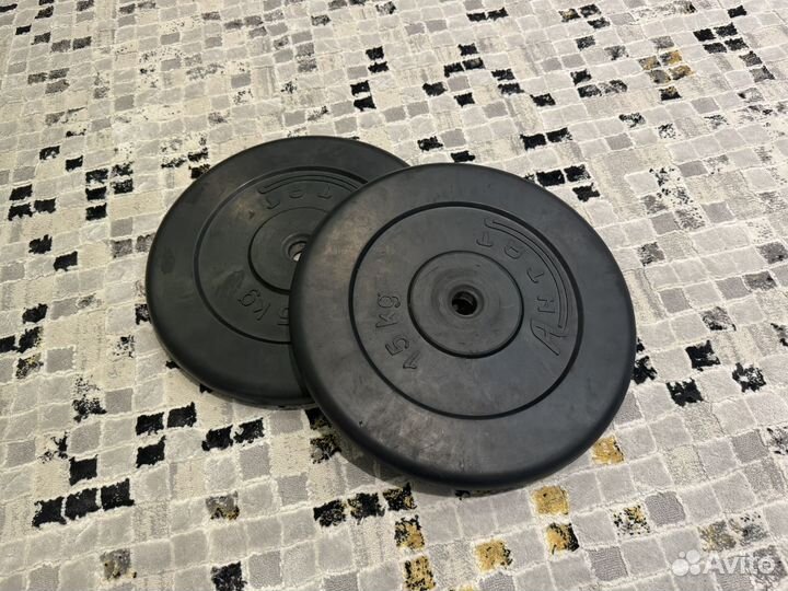 Спортивные блины антат 15 кг