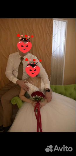 Свадебное платье 44-46