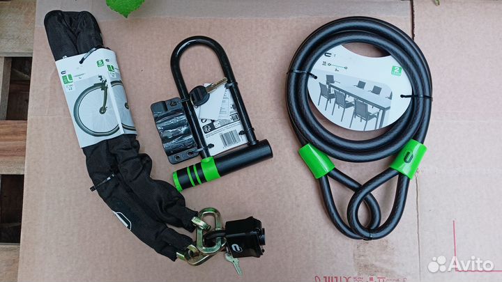 Цепи и замки противоугонные