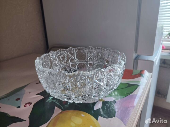 Ваза хрустальная СССР