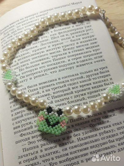 Чокер из бисера